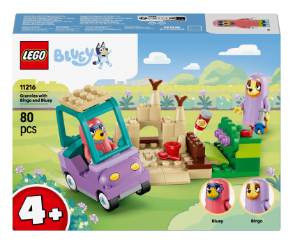 Klocki LEGO® LEGO BLUEY 11216 Babunie z Bingo i Blue